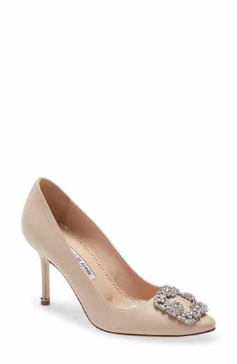 Manolo blahnik nude shoes discount