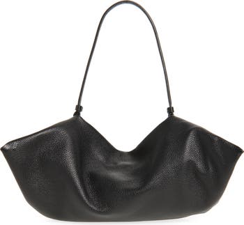 Origami Leather East/West Shoulder Bag