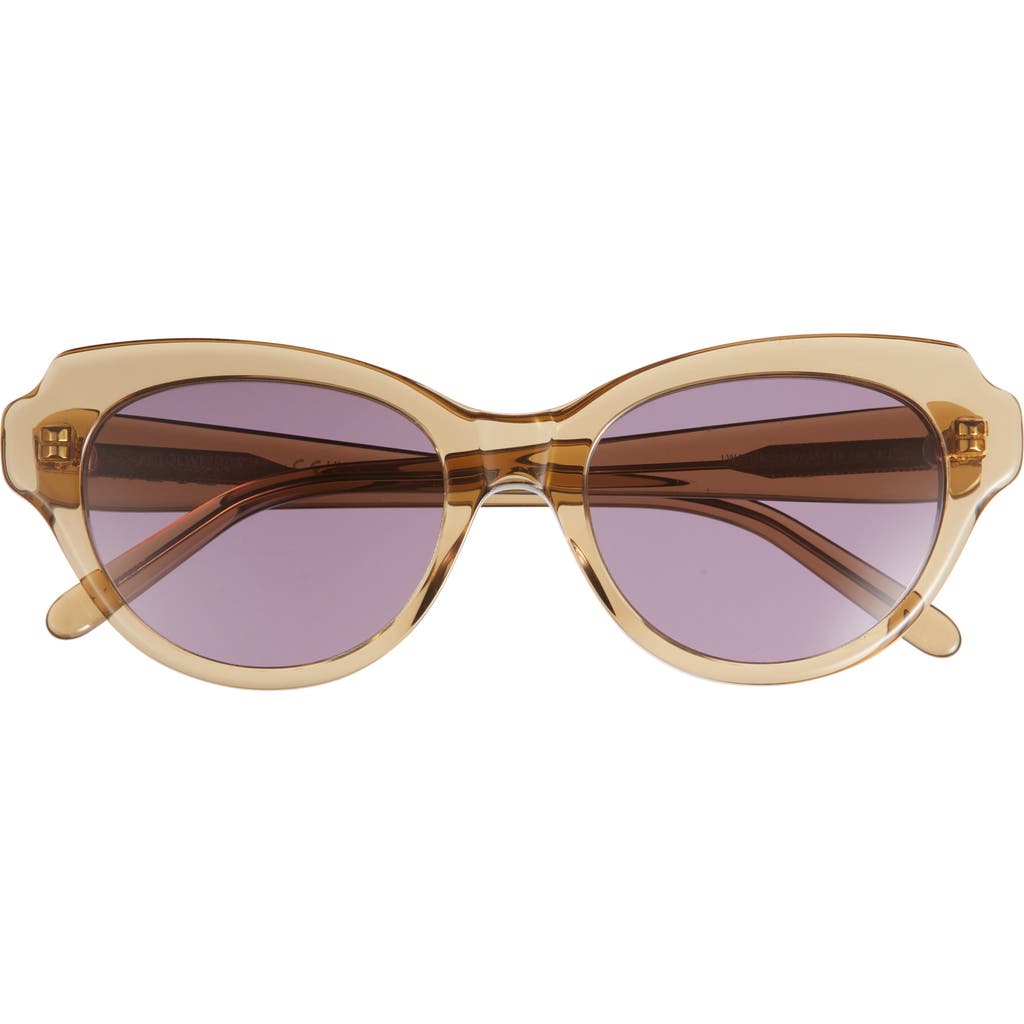 Loewe Slim 53mm Round Sunglasses