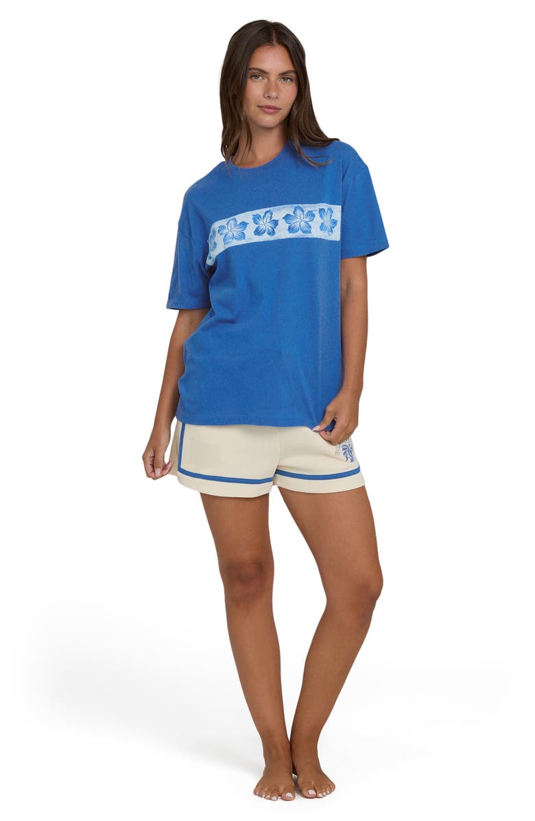 Billabong Somwhere Close Oversize Graphic T-Shirt, Alternate, color, True Blue