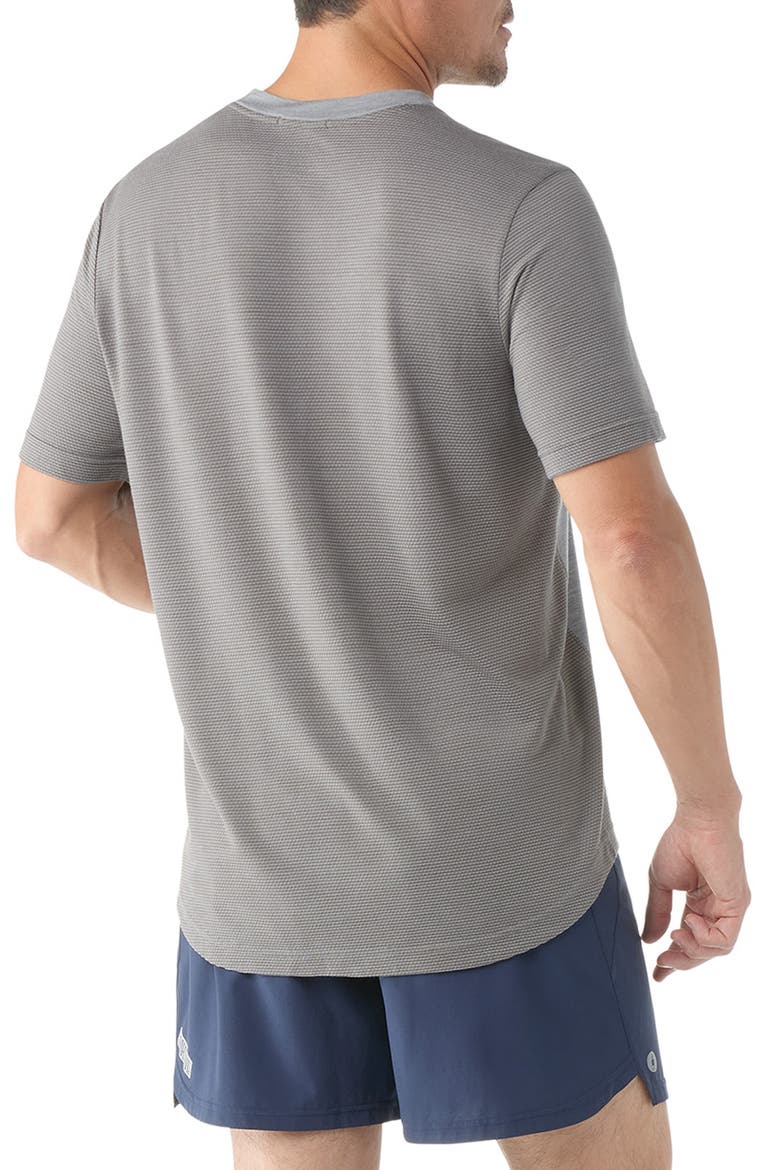 Mesh Back T-Shirt, Alternate, color, LIGHT GRAY HEATHER