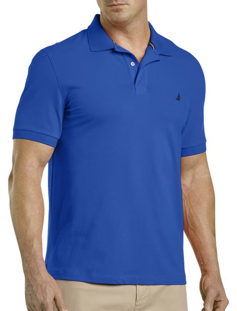 Big & Tall Stretch Piqué Polo Shirt