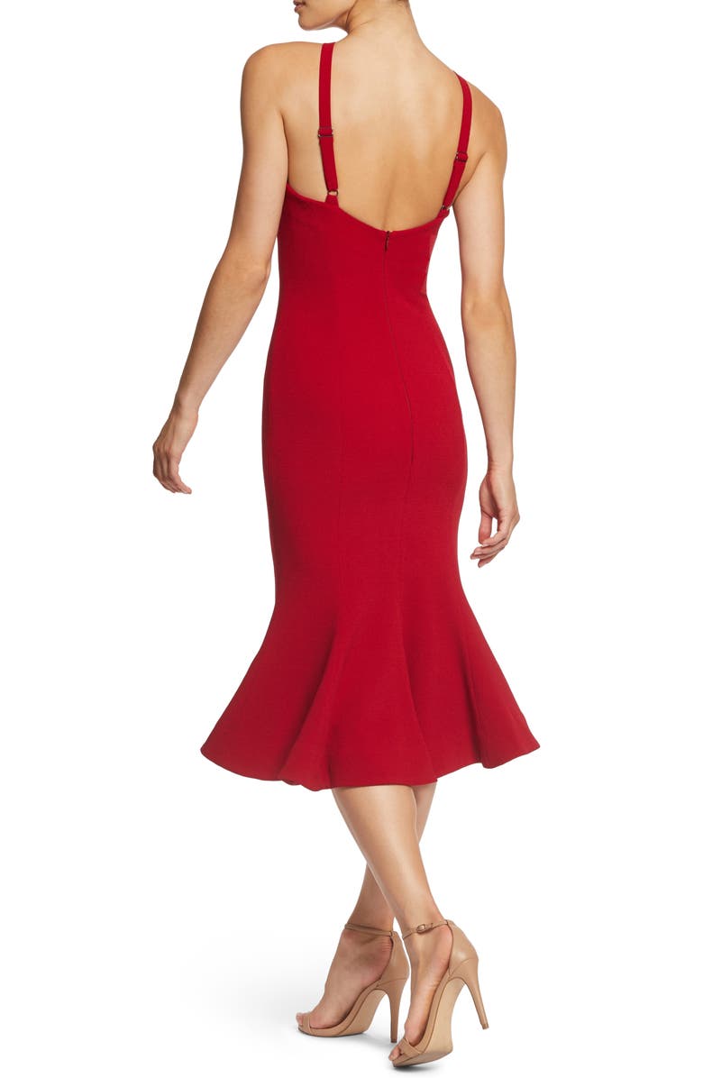 Dress the Population Tessa Crepe Mermaid Dress, Alternate, color,