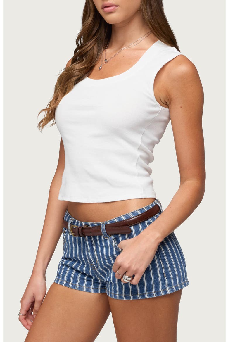 Yoonchae Scoop Neck Tank, Alternate, color, WHITE