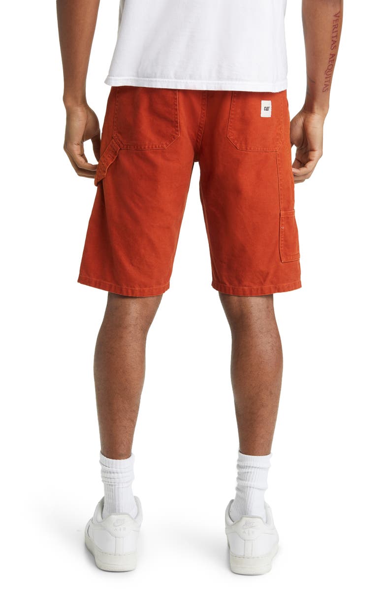 CATERPILLAR Workwear Stonewash Carpenter Shorts, Alternate, color,