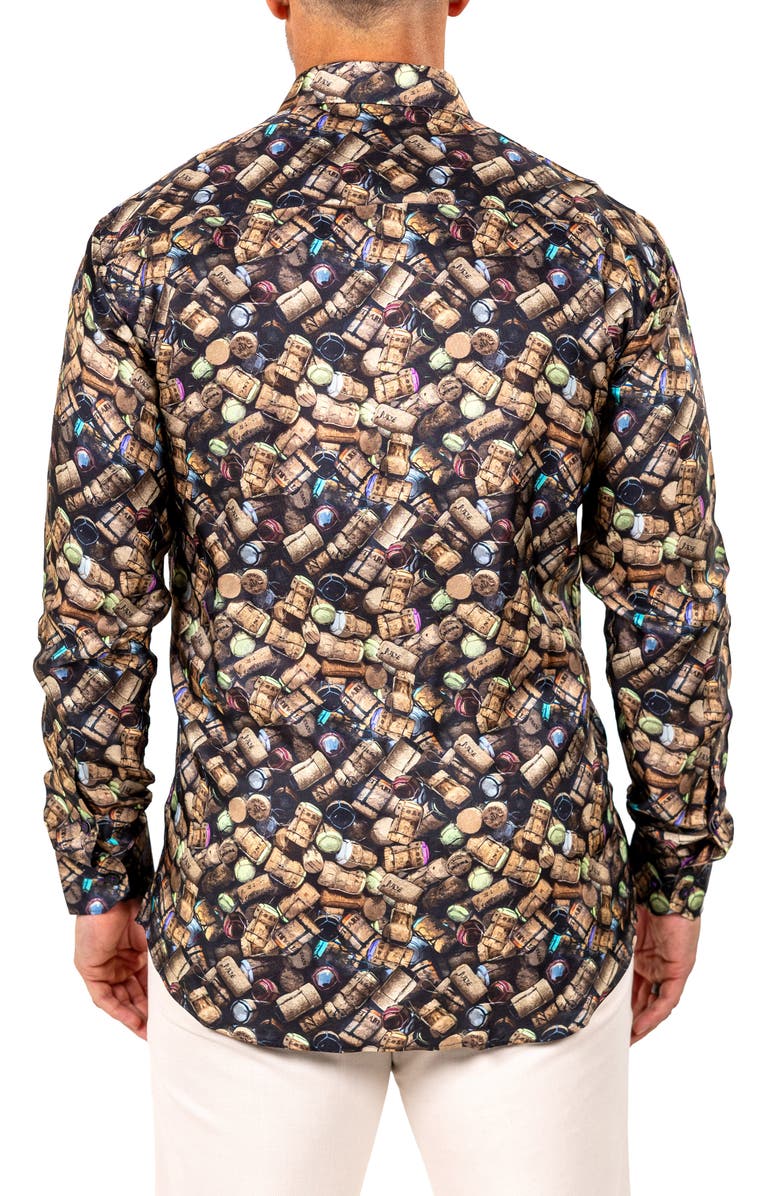 Maceoo Fibonacci Marthyr 0243 Contemporary Fit Button-Up Shirt, Alternate, color, 