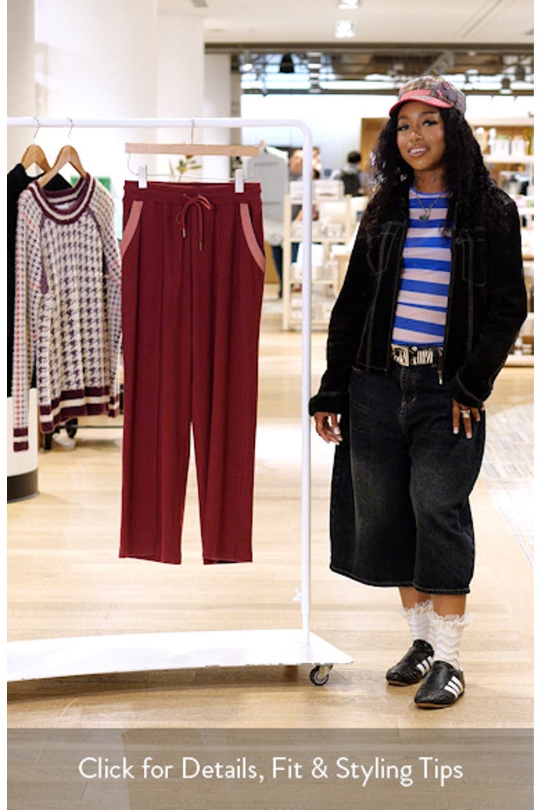 Pintuck Tie Waist Lounge Pants video
