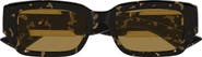 Bottega Veneta 53mm Rectangular Sunglasses