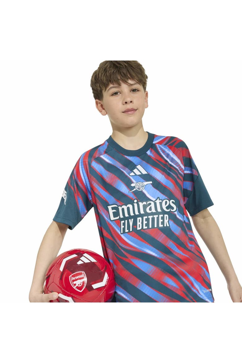 Youth adidas  Green Arsenal 2026/27 Pre-Match Home Training Jersey, Alternate, color, Green