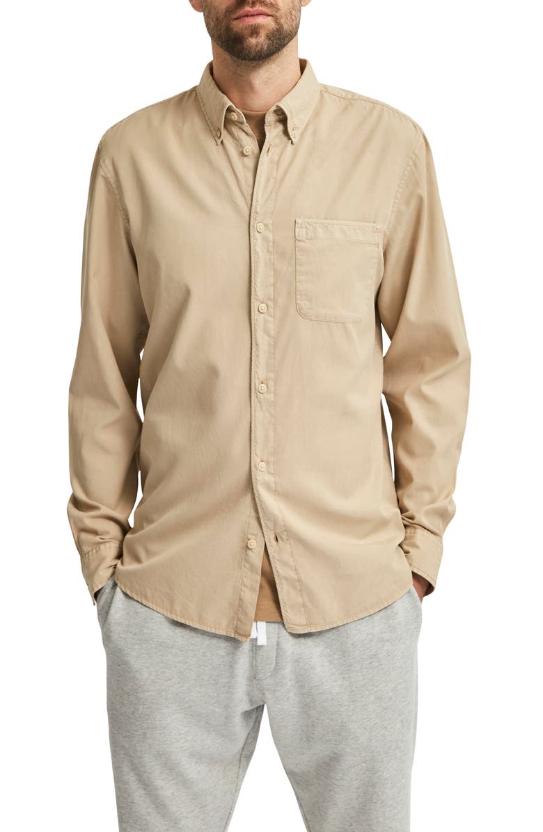 Selected Homme Rick Regular Fit Button-Down Shirt, Main, color,