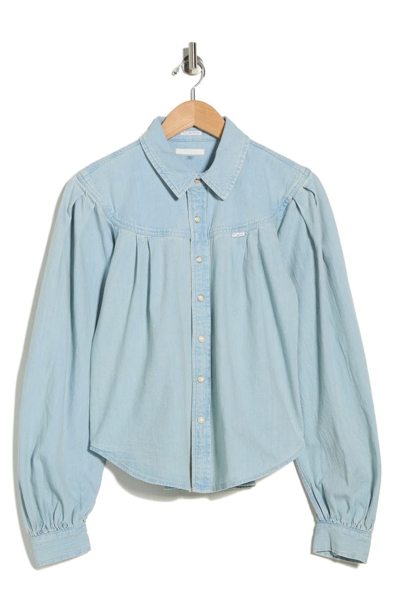 MOTHER The Rhapsody Exes Button Front Shirt, Main, color,