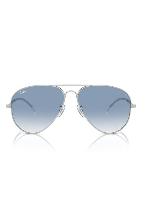 Old Aviator 62mm Oversize Sunglasses