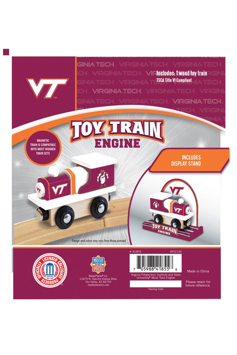Virginia Tech Hokies Toy Train Engine, Alternate, color, Multicolor