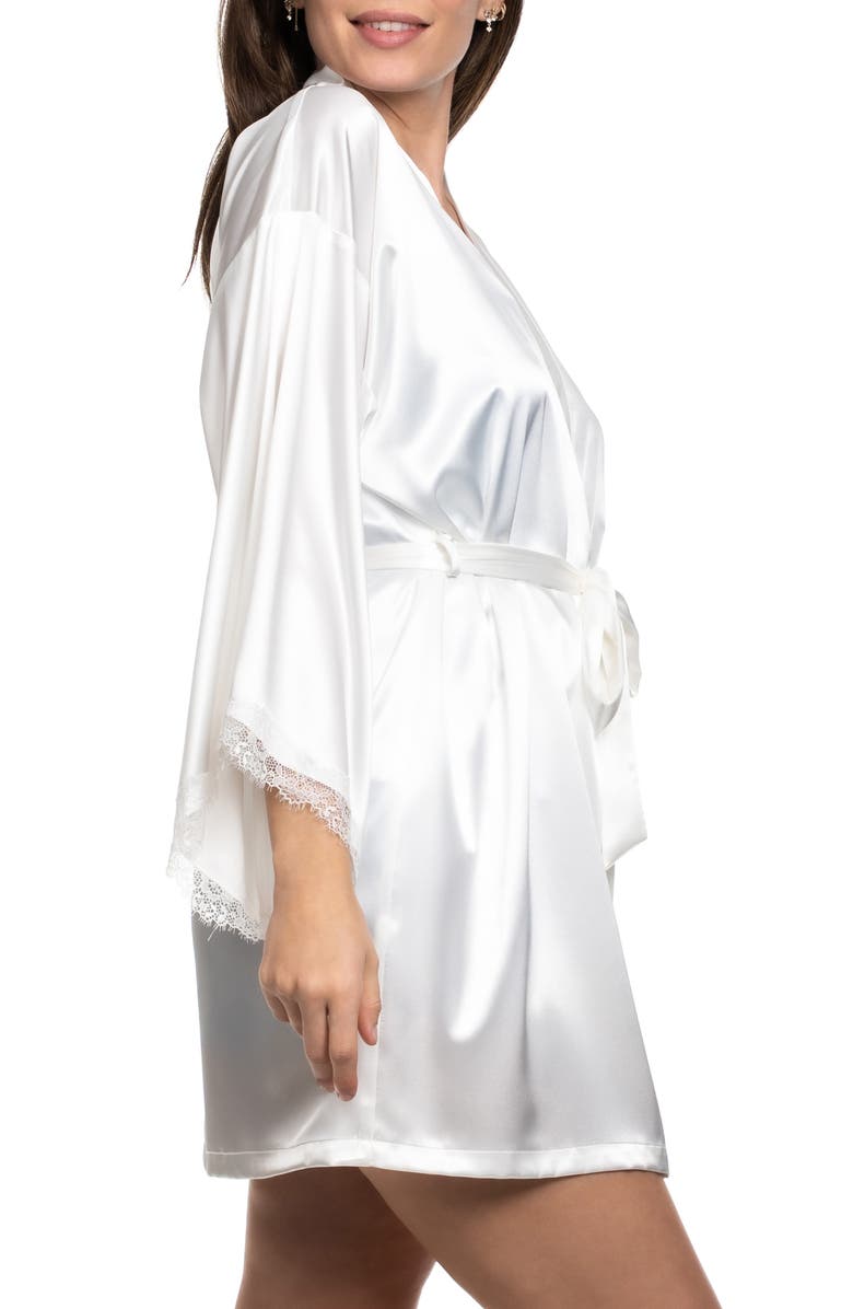In Bloom by Jonquil Bride Satin Wrap, Alternate, color, 