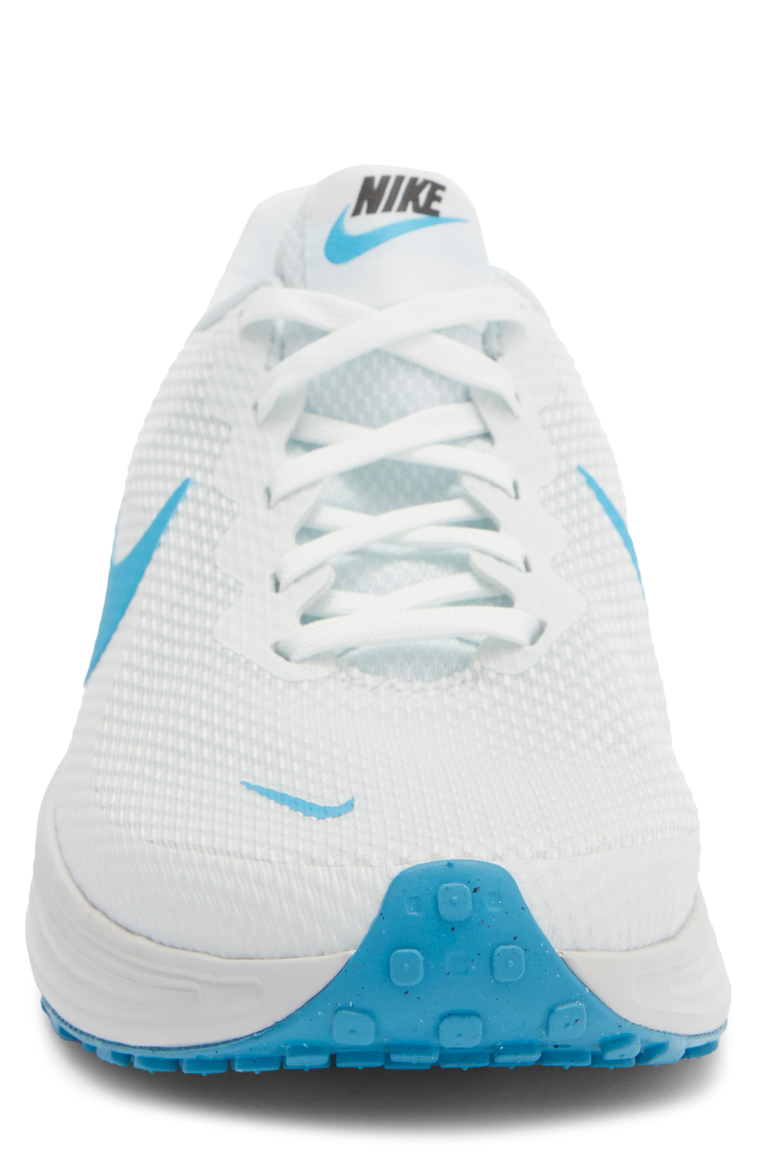 Revolution 8 Running Shoe, Alternate, color, OFF WHITE/ LIGHT CURRENT BLUE
