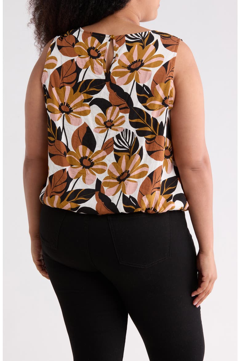Printed Shell, Alternate, color, CREAM TAPENADE FLORAL