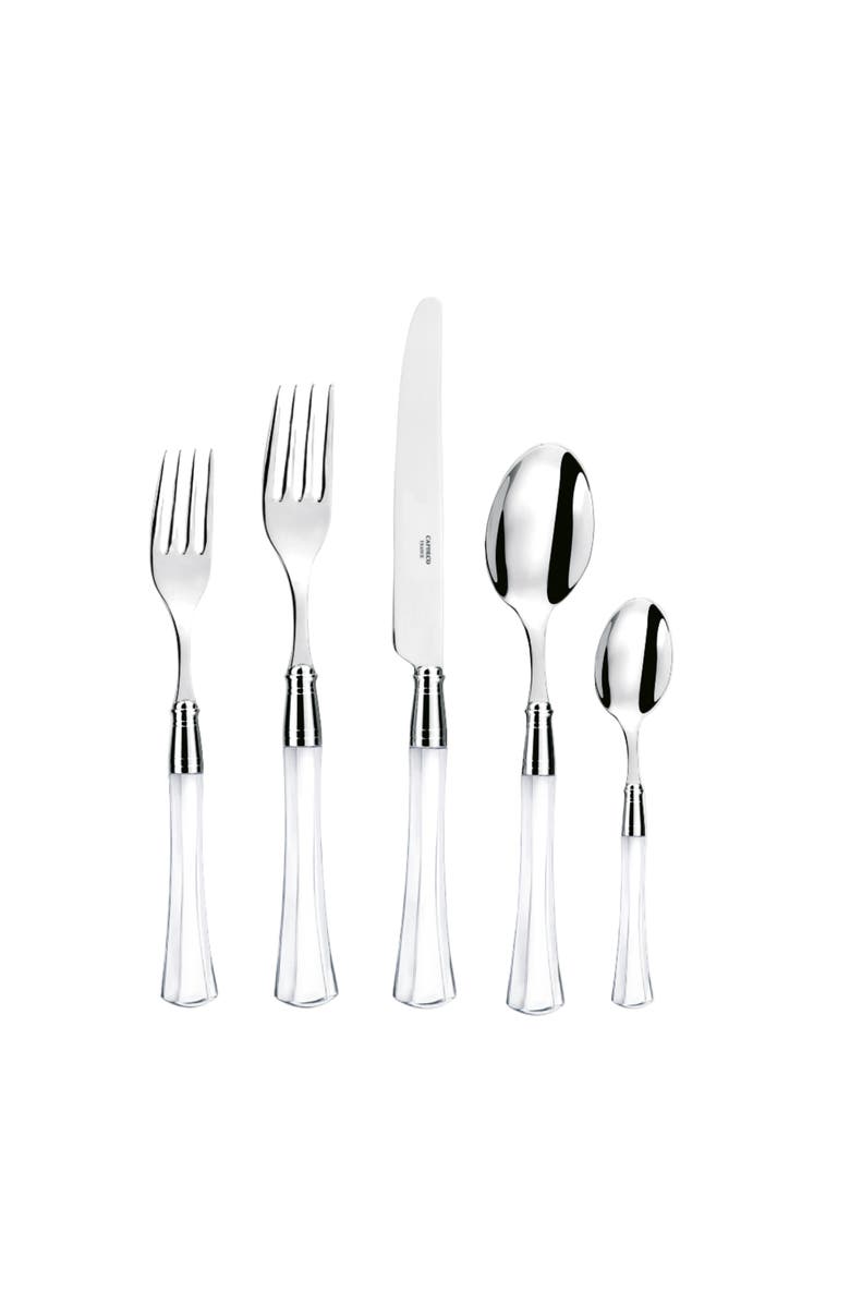 CAPDECO Venus - 5 Piece Place Setting, Main, color, Crystal