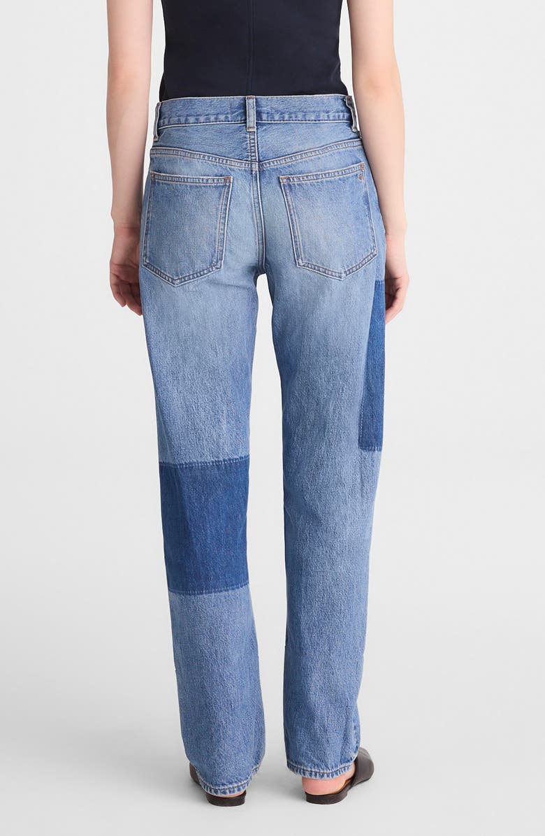 Madewell The Dean Easy Straight Airy Jeans, Alternate, color, Worn Wash