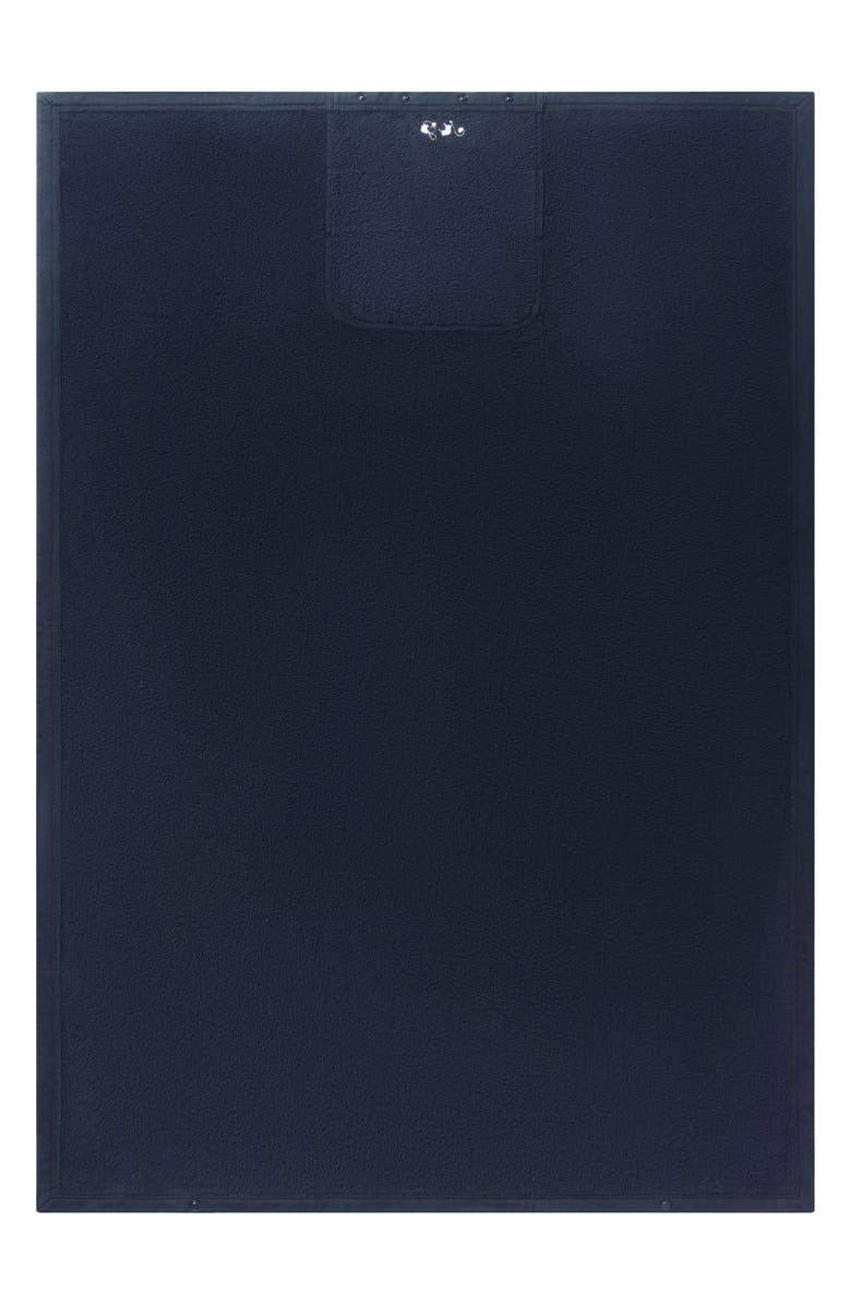 Lunya Silksweats Travel Blanket, Alternate, color, Deep Blue