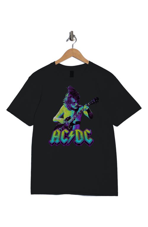Monster Digital Ac/dc Bright Angus Graphic T-shirt In Black