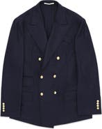 Fortela Classic Double-Breasted Merino Wool Jacket