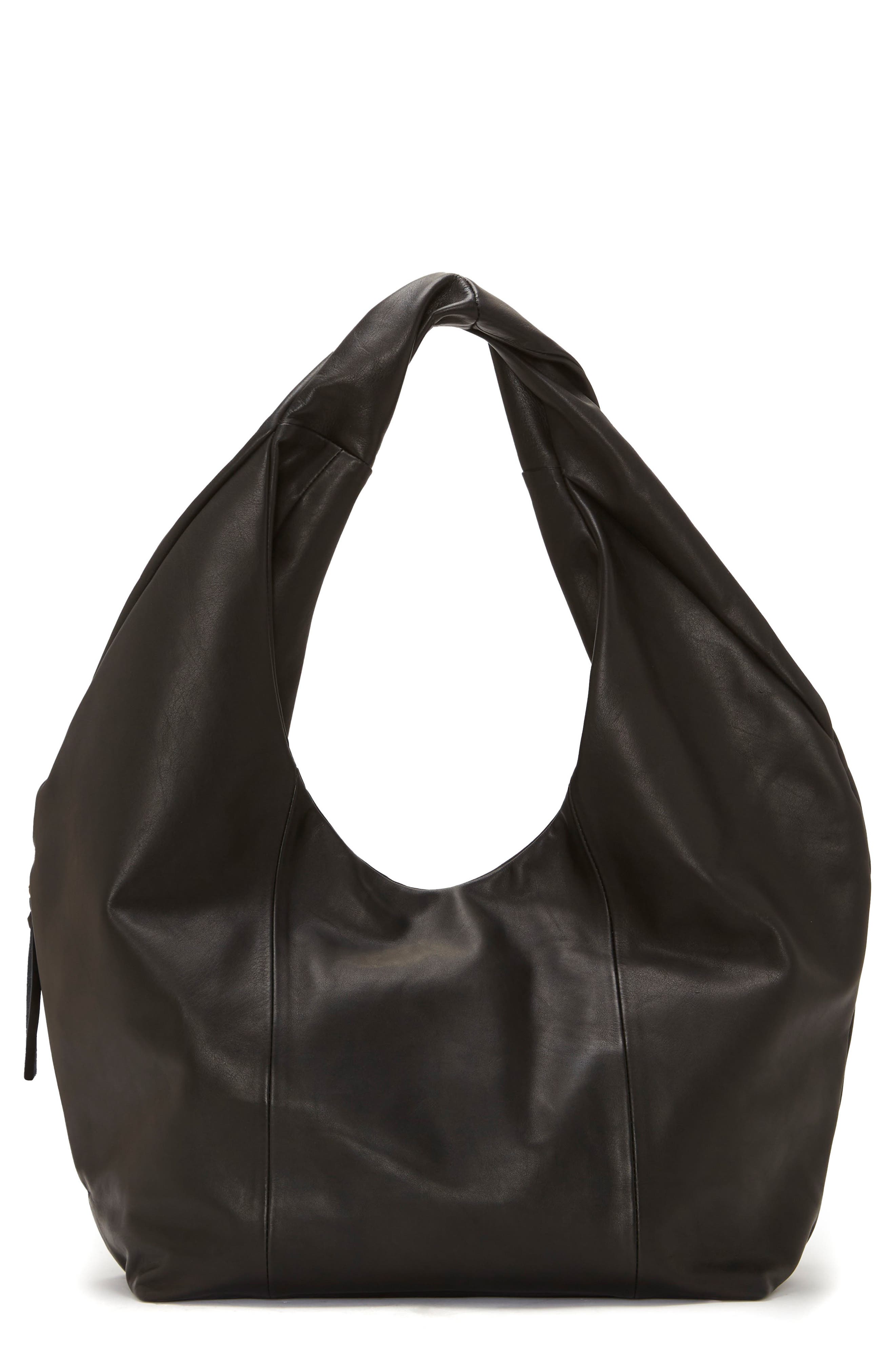Vince Camuto Elody Leather Hobo Bag, Main, color, 