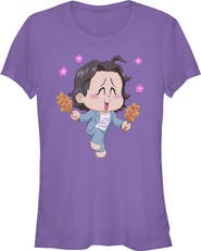 KPop Demon Hunters Junior's KPop Demon Hunters Bobby Corn Dog Graphic T-Shirt