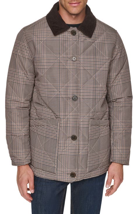 Oversized Diamond Quilt Reversible Jacket
