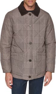 Cole Haan Oversized Diamond Quilt Reversible Jacket