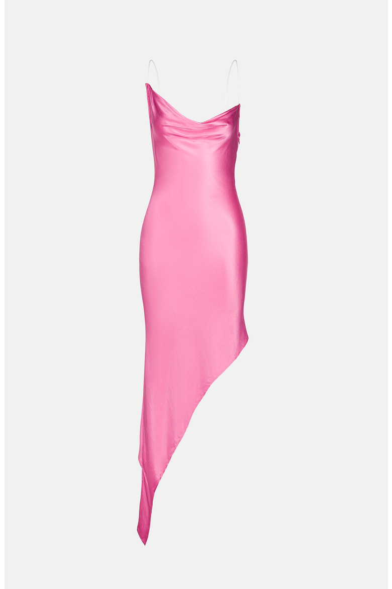 Floating Waterfall Dress, Main, color, Pink