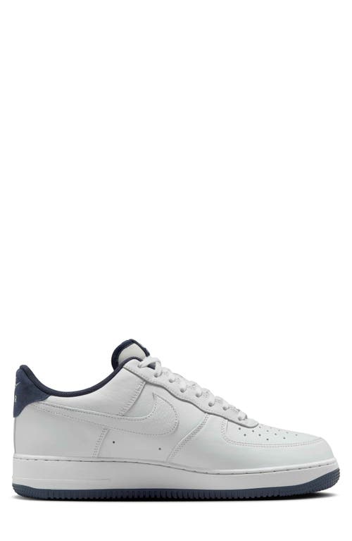Nike Air Force 1 '07 Basketball Sneaker In Photon Dust/obsidian