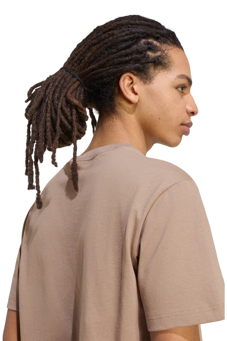 3-Bar Logo Cotton T-Shirt, Alternate, color, KHAKI SIX