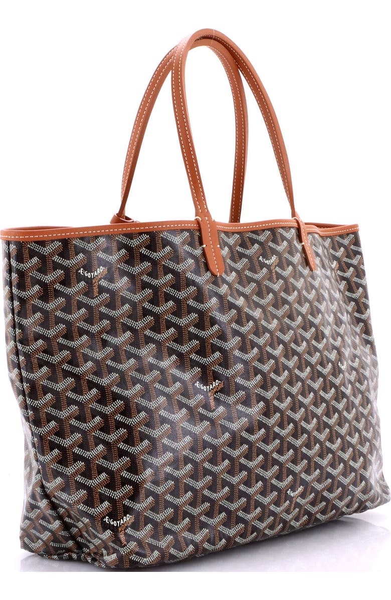 Pre-Owned Goyard Saint Louis Tote Coated Canvas PM, Alternate, color, Brown