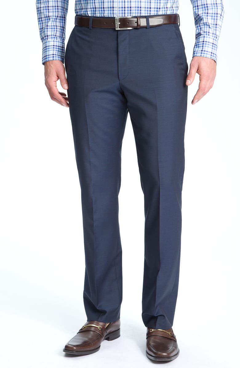 BOSS HUGO 'Astro Hill' Blue Wool Suit, Alternate, color, 