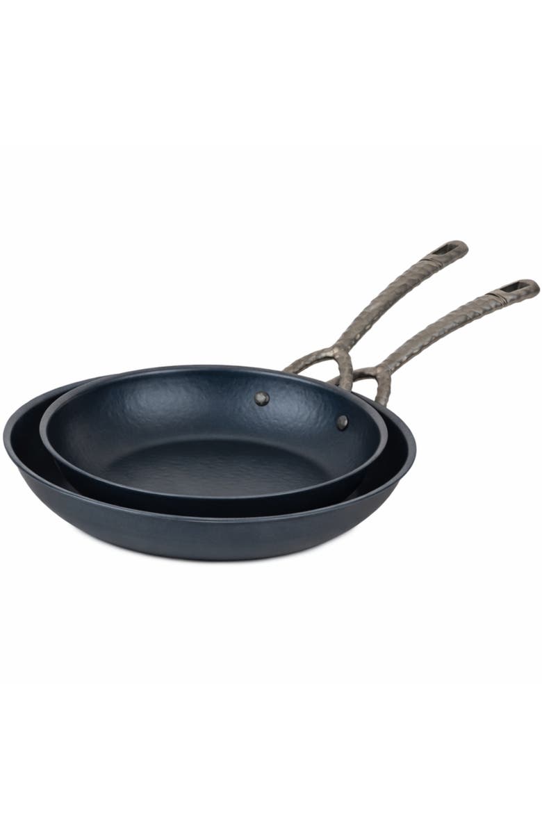 Alva Artist Carbon Steel Frying Pan Set, Main, color, Black