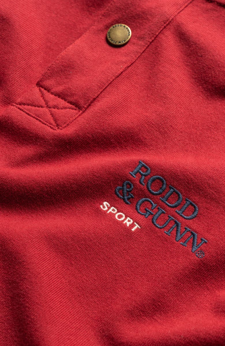 Rodd & Gunn Chandler Avenue Cotton Pullover, Alternate, color, Crimson