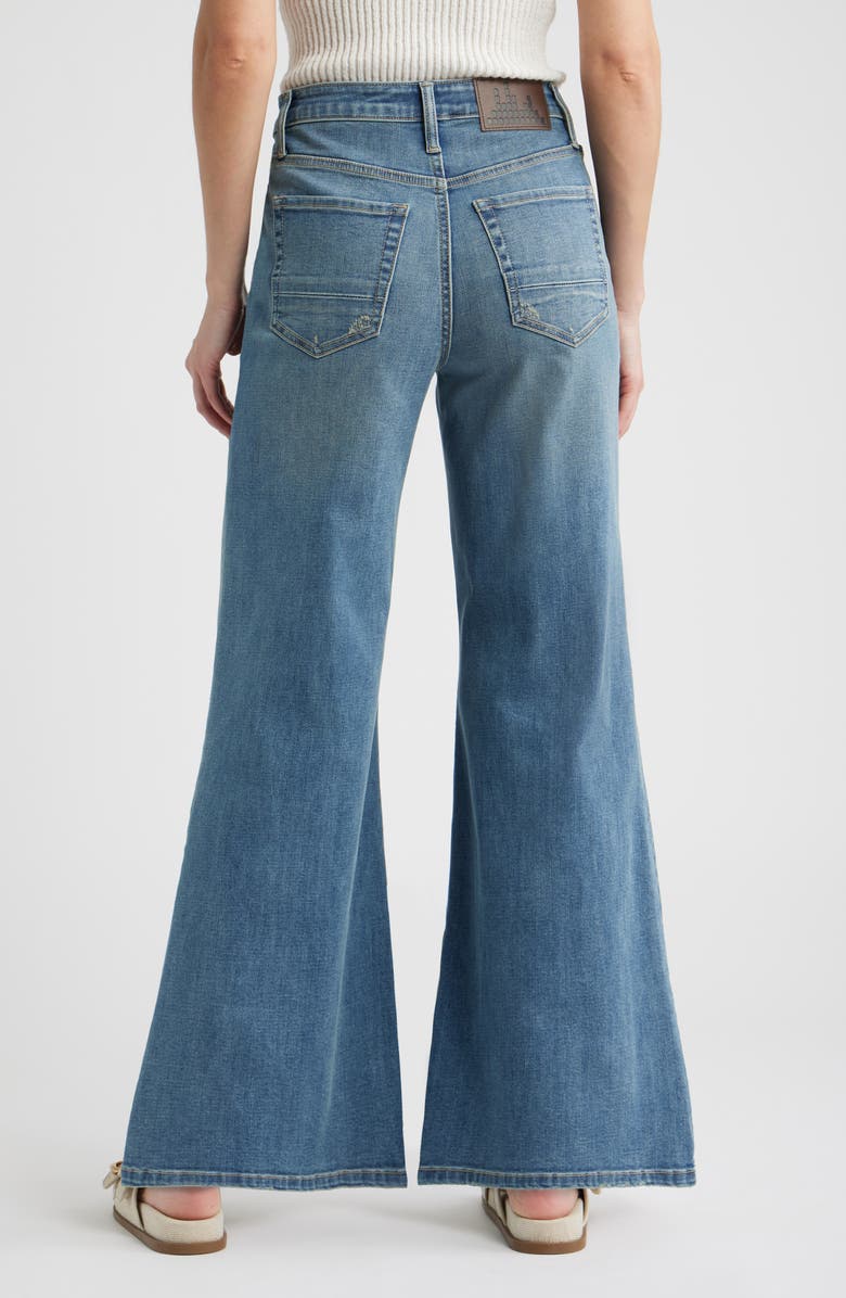 CITY BLUES Bond Wide Leg Jeans, Alternate, color, Antique Indigo Whisker Wash