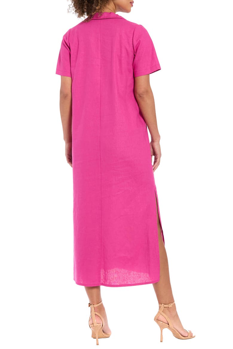 V-Neck Maxi Dress, Alternate, color, ROSE VIOLET