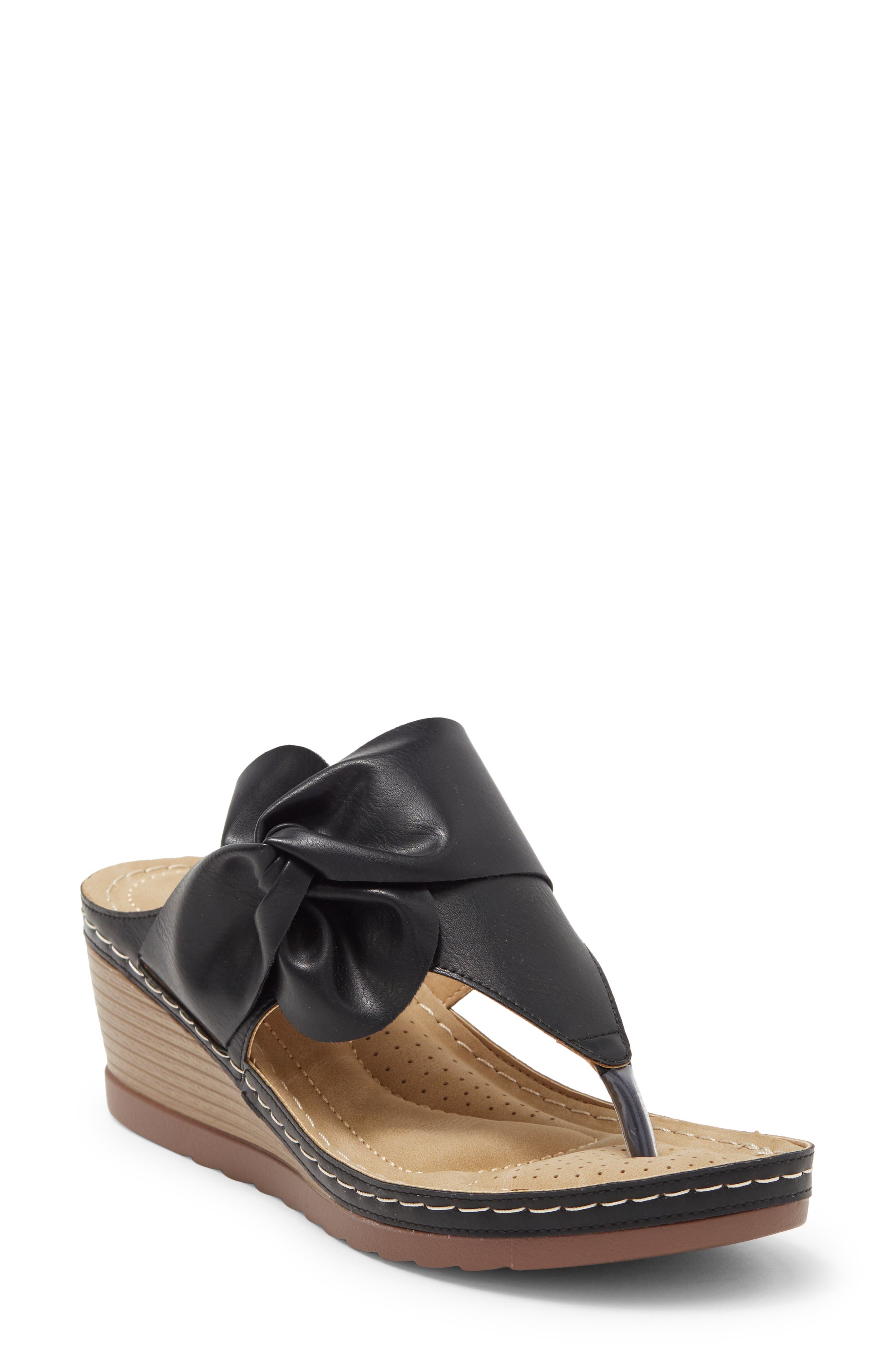 EXTREME BY EDDIE MARC Tina Wedge Sandal, Main, color, 