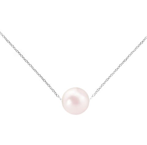 Sterling Silver Pearl Necklace