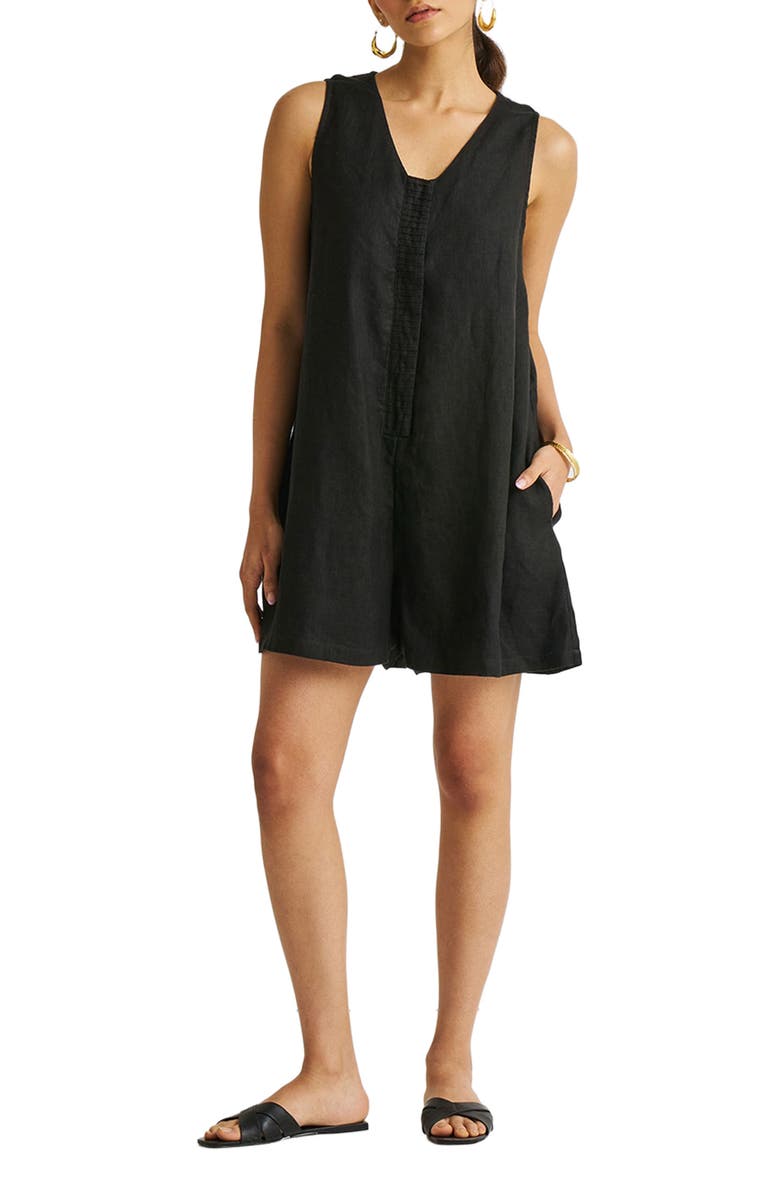 Reistor Romp and Play Romper, Main, color, Black
