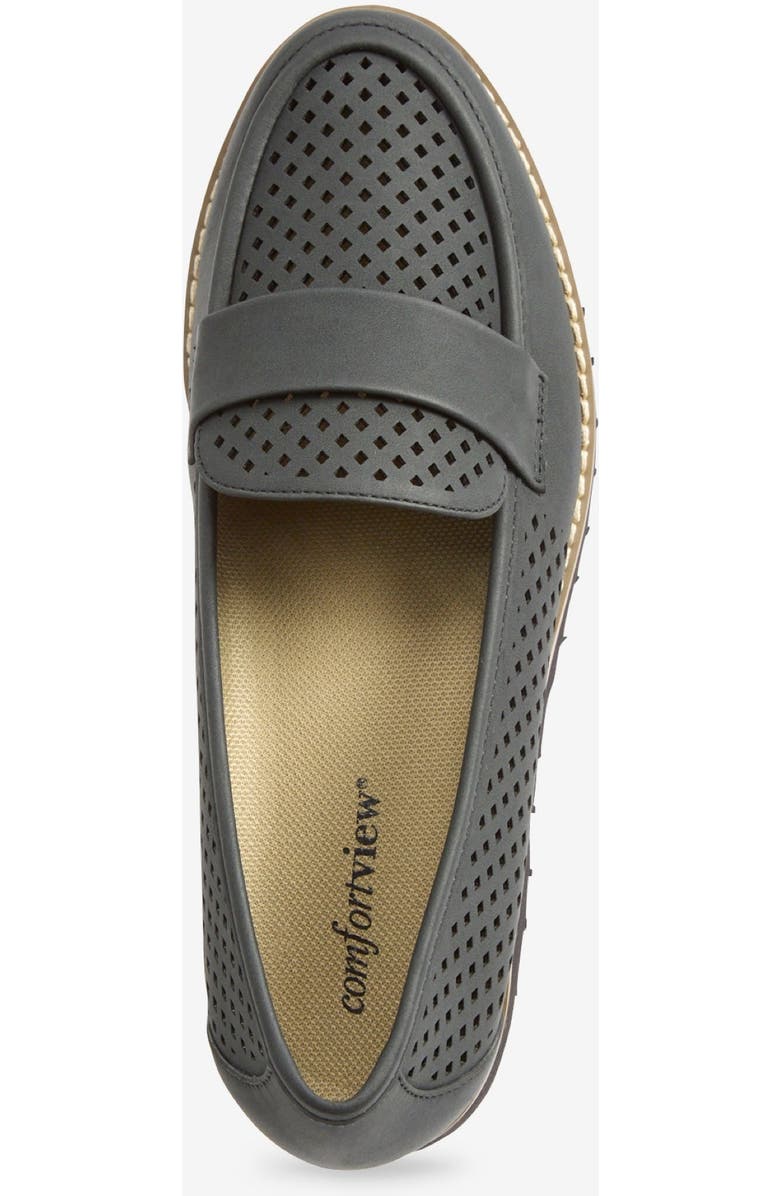 Comfortview The Essence Slip On Loafer, Alternate, color, Black
