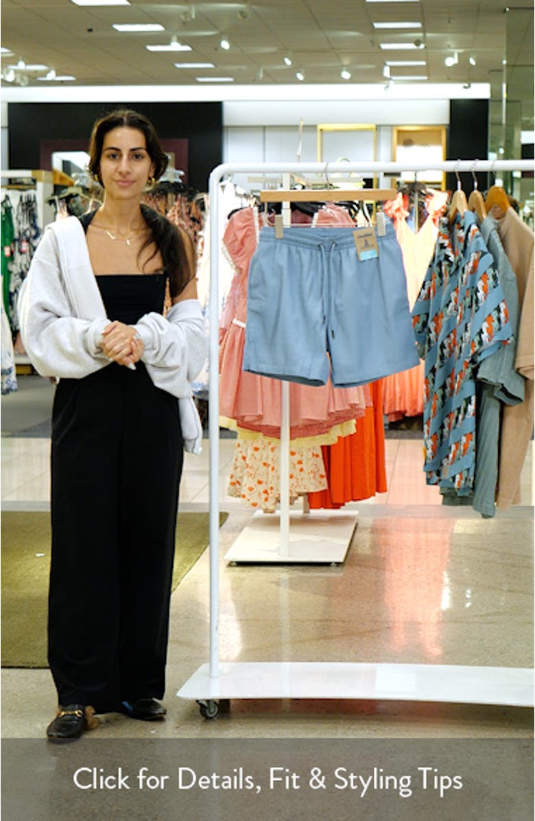 Misty Breezes 5.5-Inch Swim Trunks, sales video thumbnail