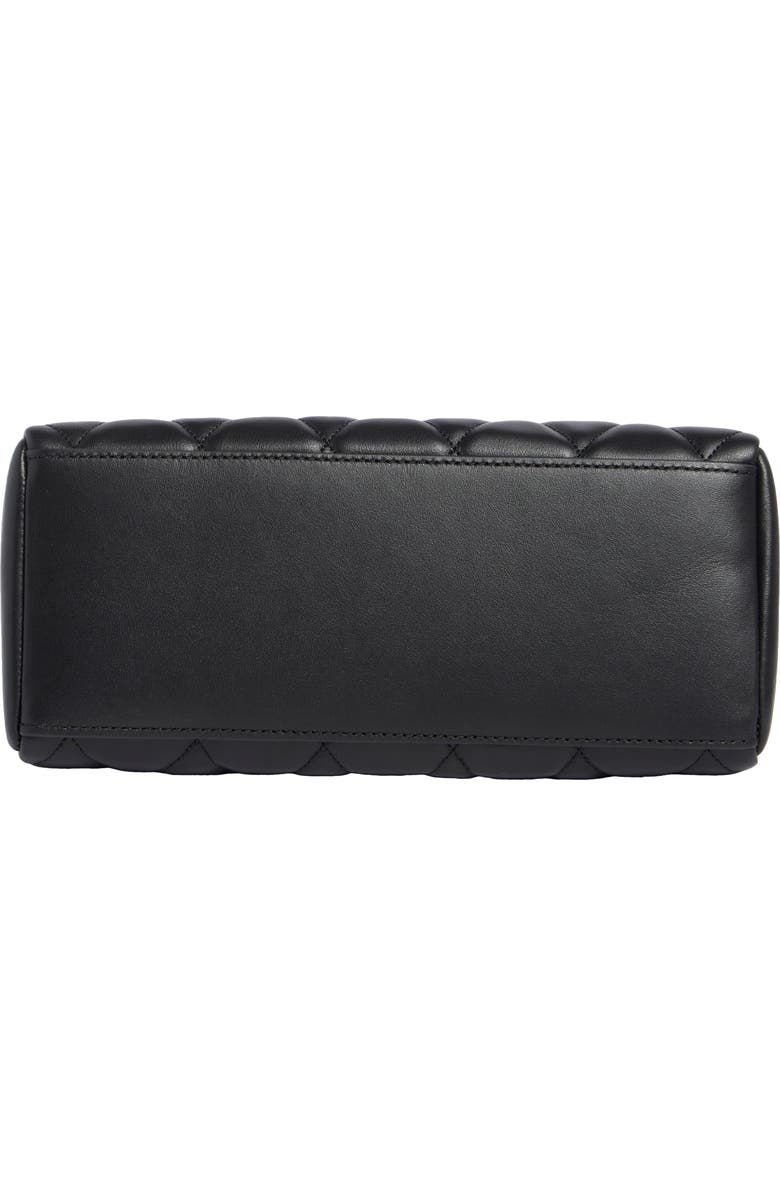 Kate Spade New York carey small quilted sullivan satchel bag, Alternate, color, Black