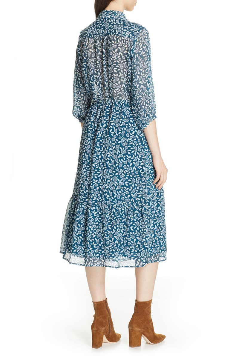 ba&sh Bonnie Midi Dress, Alternate, color, 