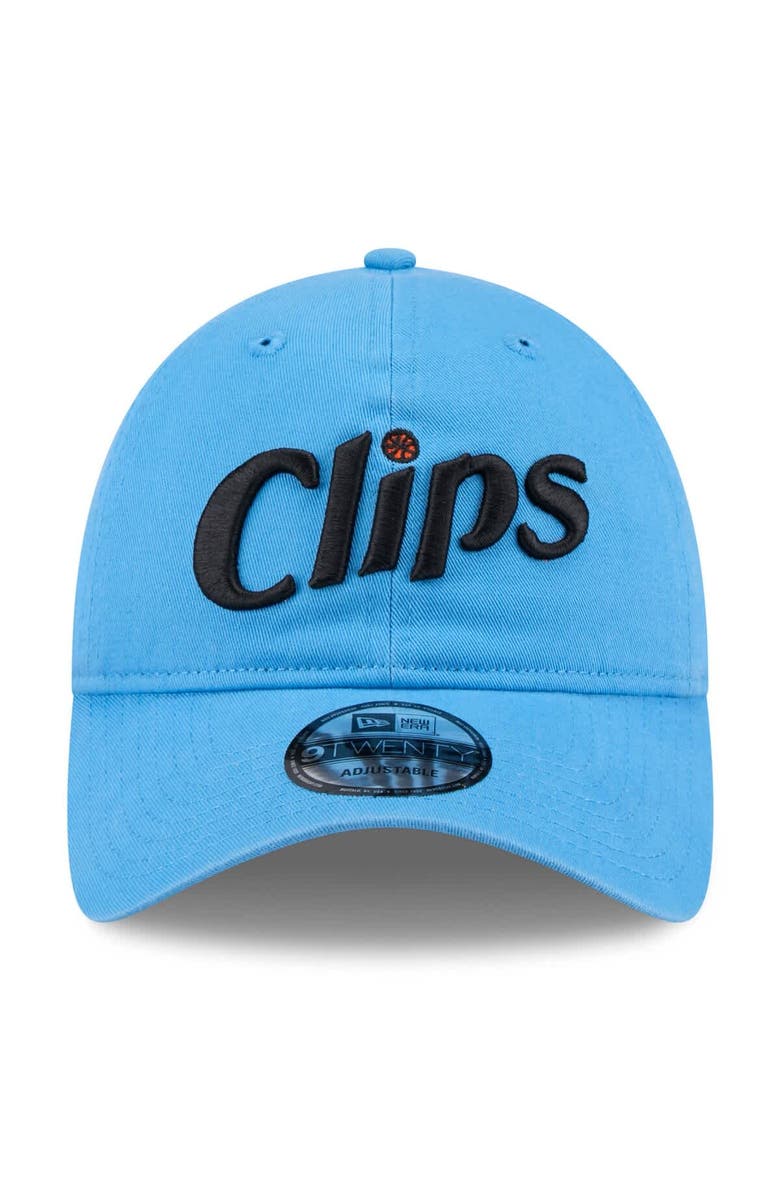 New Era Men's New Era  Light Blue LA Clippers 2024/25 City Edition 9TWENTY Adjustable Hat, Alternate, color, 
