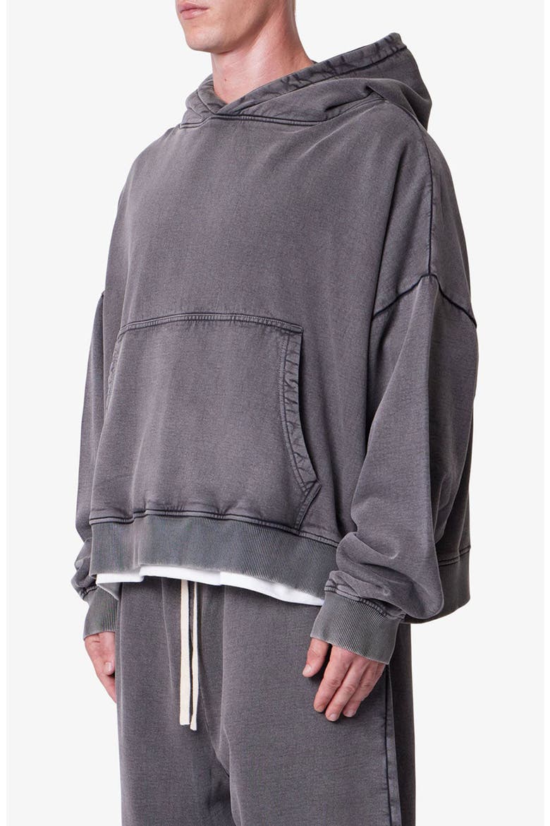 Gradient Relaxed Hoodie, Alternate, color, VINTAGE BLACK
