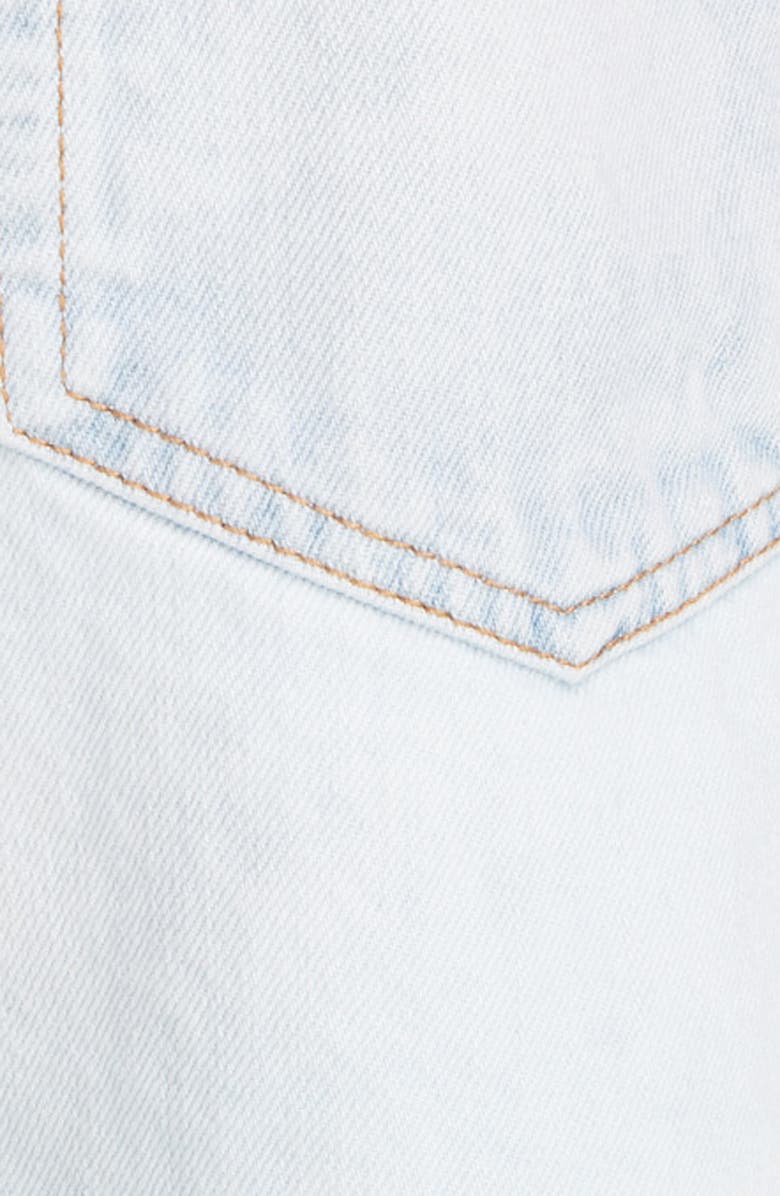 Isabel Marant Oreta High Waist Denim Shorts, Alternate, color,