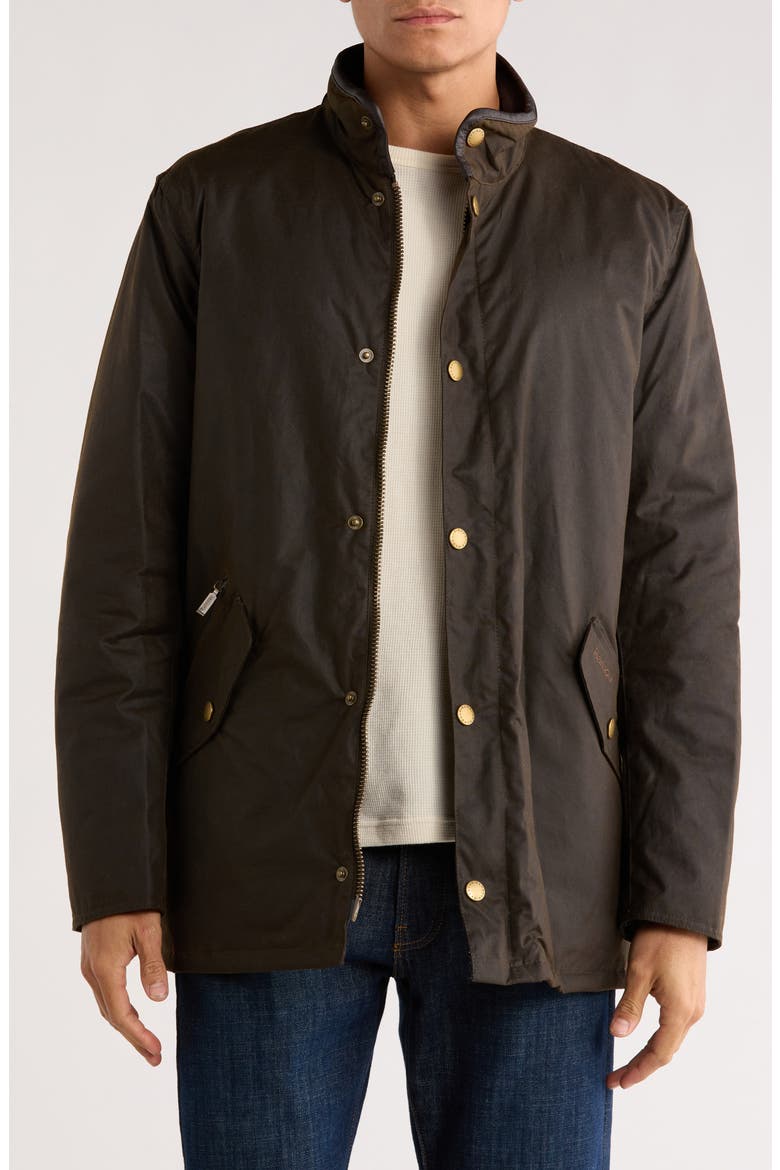 Prestbury Waxed Cotton Jacket, Main, color, ARCHIVE OLIVE