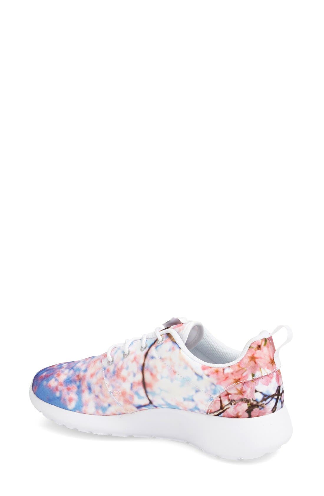 'Roshe Run' Sneaker, Alternate, color, WHITE/ PURE PLATINUM